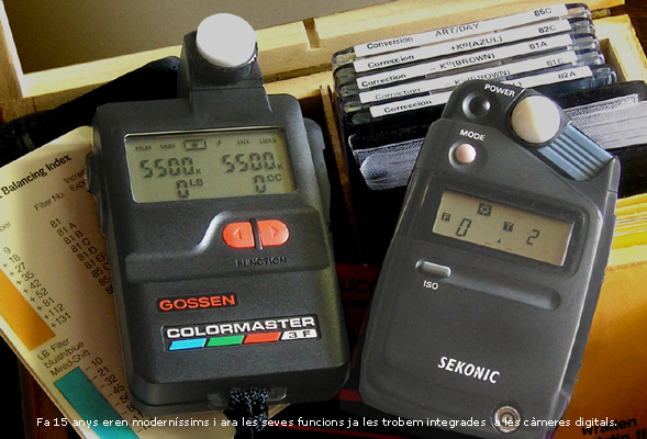 Gossen Colormaster 3F i Sekonic Flashmate