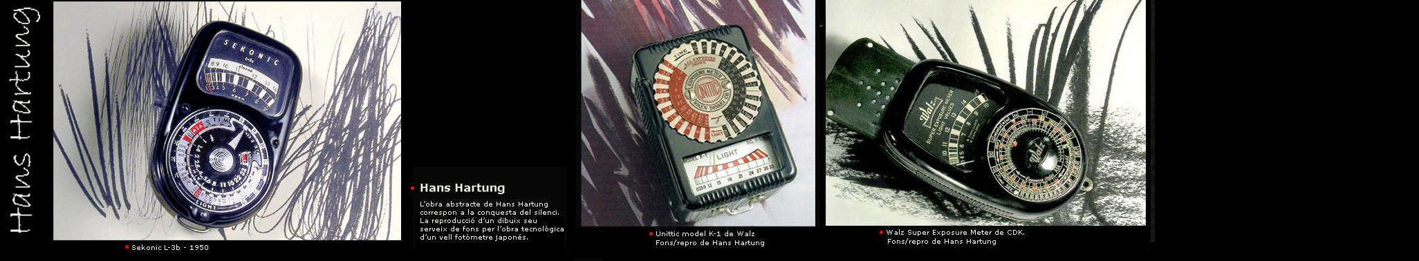 Hans Hartung i varis fotòmetres
