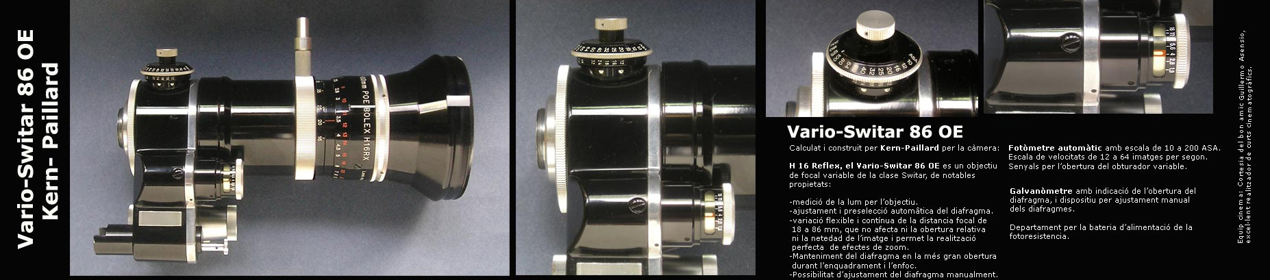 Zoom Vario-Switar 86 OE