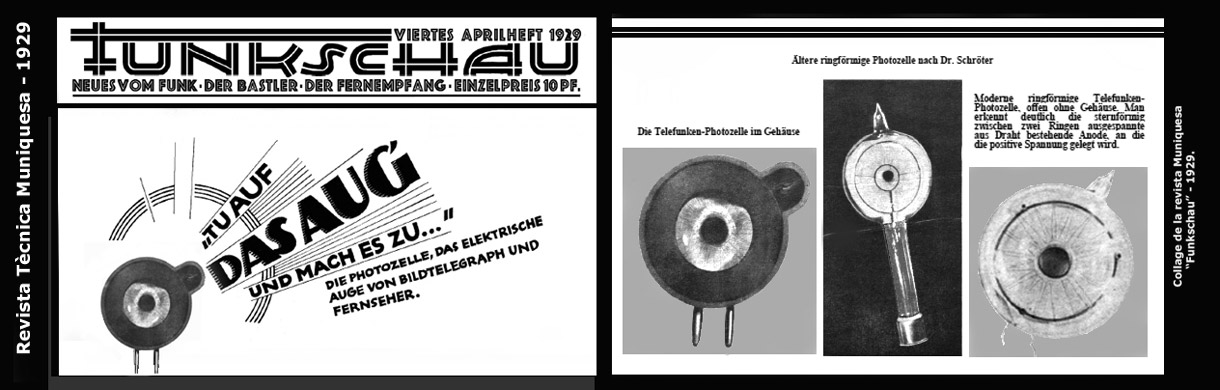 Collage "Funkschau" 1929